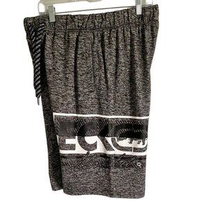 ECKO Unltd. Gray Fleece Relaxed Fit Shorts Men's Size Medium New